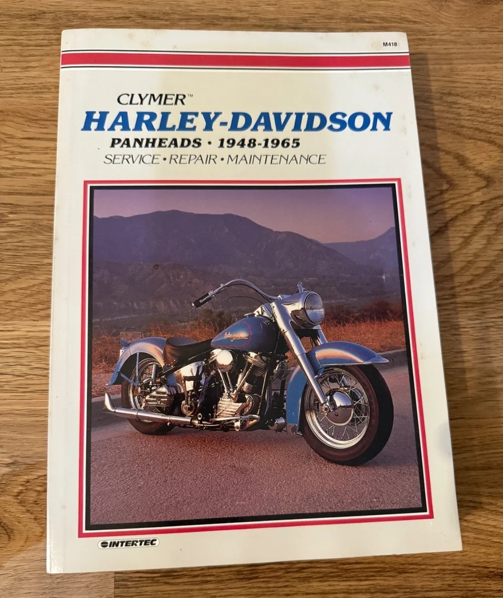 🏍️ Clymer Harley-Davidson Panheads 1948-1965 Service Repair Manual M418